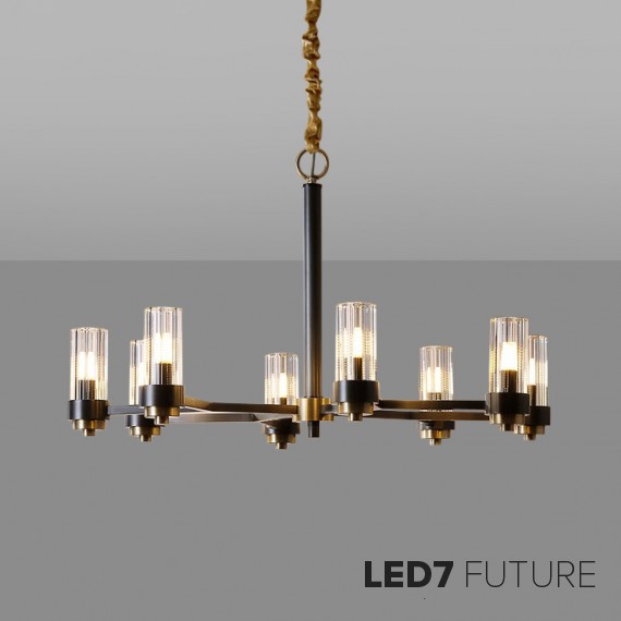 Loft Industry Modern - Const Trust Chandelier